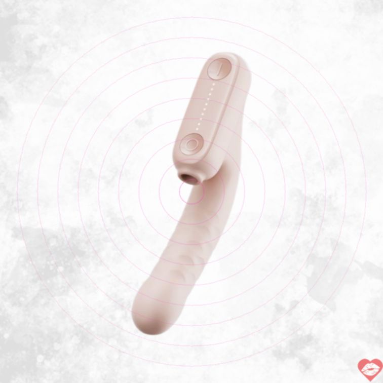 Qingnan Thrust Suck Rung Nóng #7 Hồng 21.5cm 