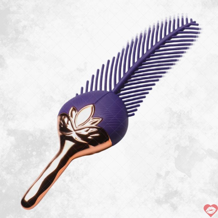 Tickler Feather Vib Xanh Master Siêu Ngứa Gợi Cảm 