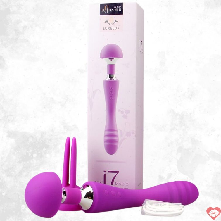 Wowyes LUX-005 Đầu Đôi Rung AV Cao Tần Mạnh 