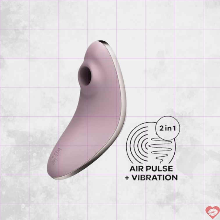 Satisfyer Vulva Lover 1 Sóng Không Chạm 2in1 Âm Đạo Thư Giãn 