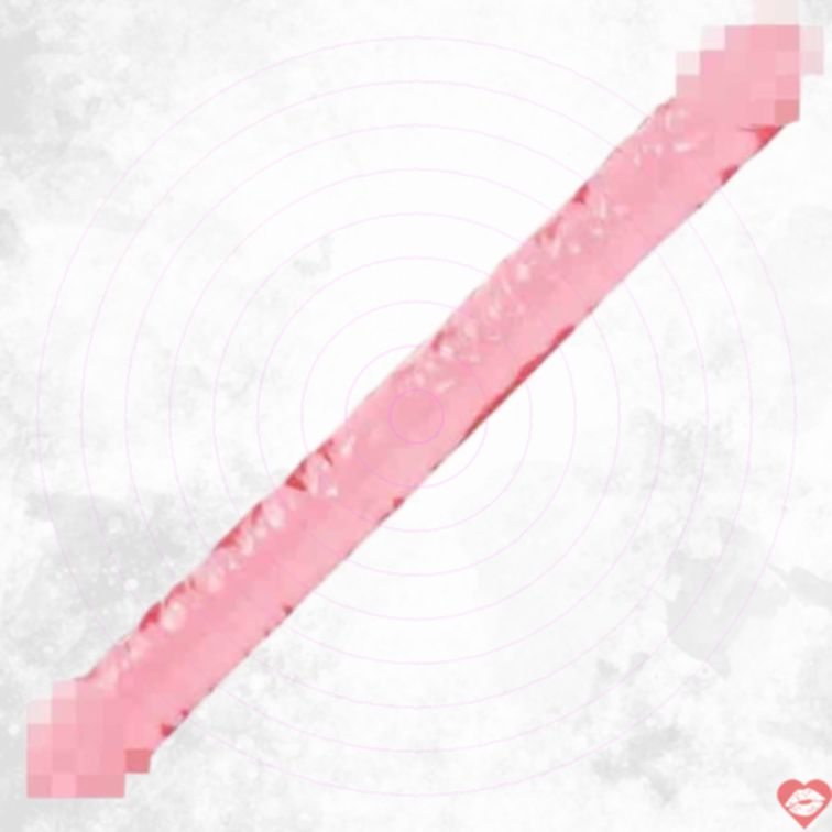 Double Dong Hồng 44.5cm Crystal Đôi Phê 