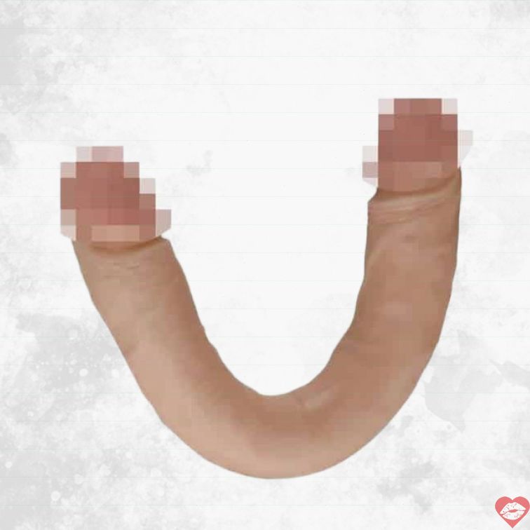 Double Dildo 33cm Thực Tế Song Đầu Khoái Lạc 