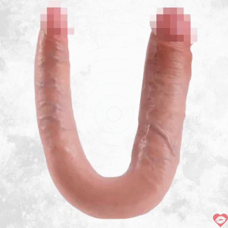 King Cock Double 44cm PipeDream Thực Tế Thoải Mái 