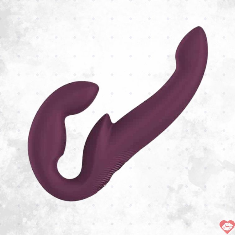 Fun Factory Strapon Pro Rung Đỏ Không Dây Đôi Bên 