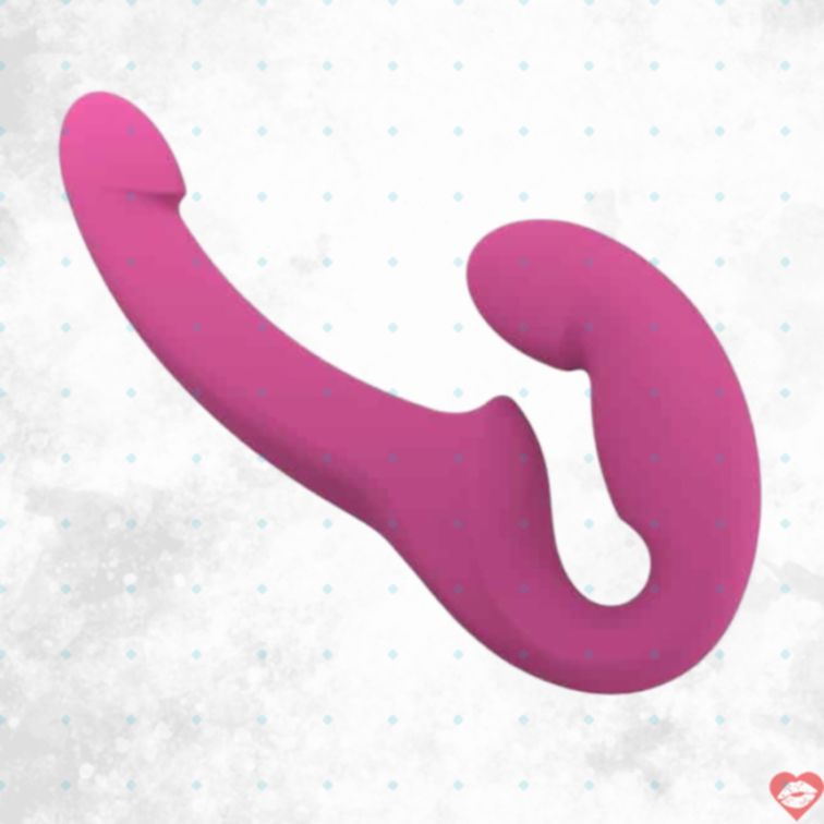 Fun Factory Share Lite Strapless Strap-On Hai Đầu 