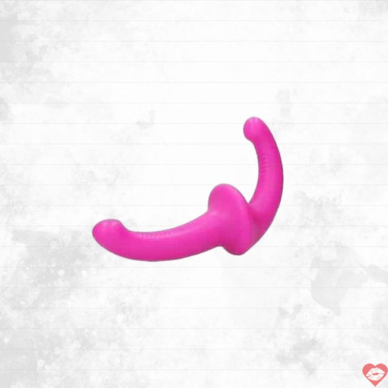 Strapon Silicone Shots Hồng Linh Hoạt Đam Mê Nồng Cháy 