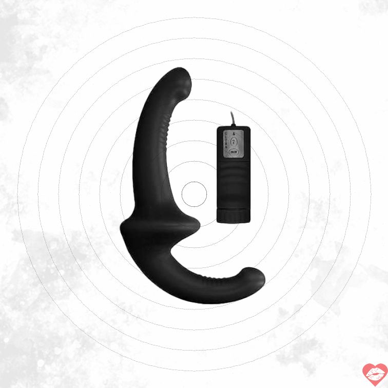 Strap-on Rung Không Đai Đen Mạnh Bạo Đam Mê 