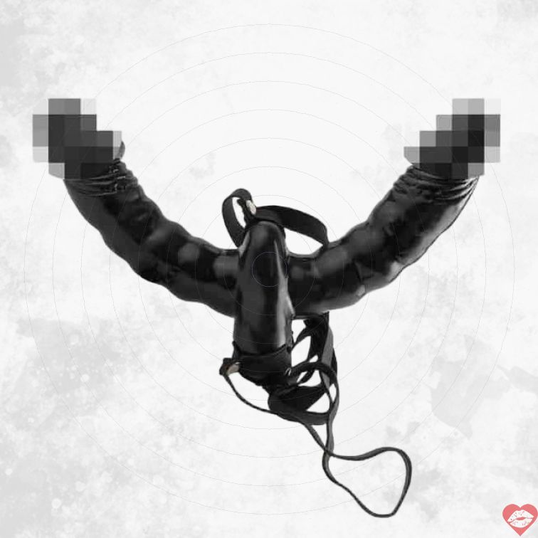 Strapon Đôi Đen 30cm Pipedream Nhân Đôi Hạnh Phúc 