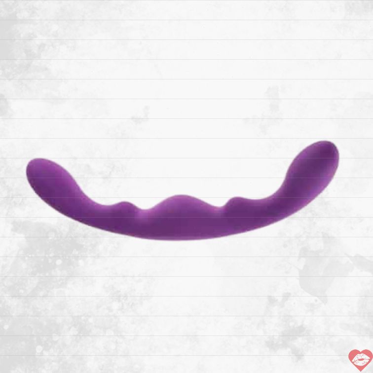 Luna Strapon Tím 27cm Siêu Mềm Không Dây Tột Độ 