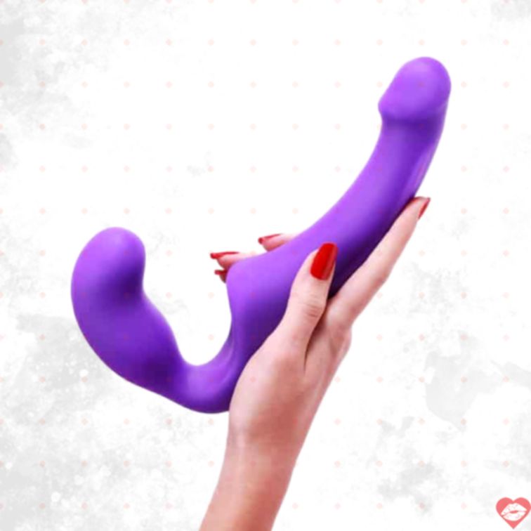 Strapon Fun Factory Share Tím 24cm Không Dây 