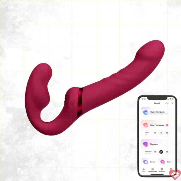 Strapon Lovense Lapis Rung App 23cm Không Dây 