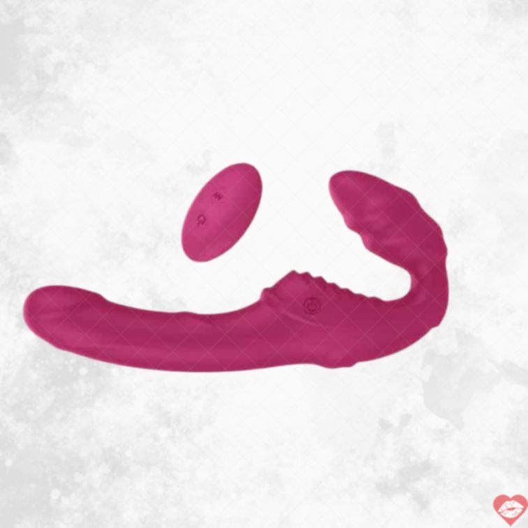 Hot Planet Artemis Strapon Rung Đỏ 22cm Cặp Đôi[bestslogans]​ 