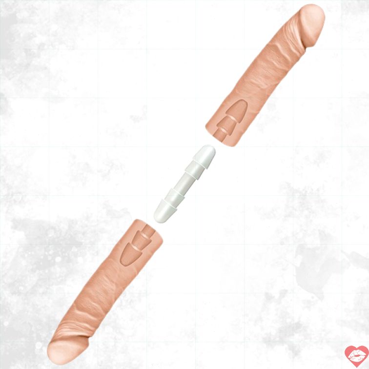Doc Johnson Double Dildo 40cm Mềm Đôi Thỏa 