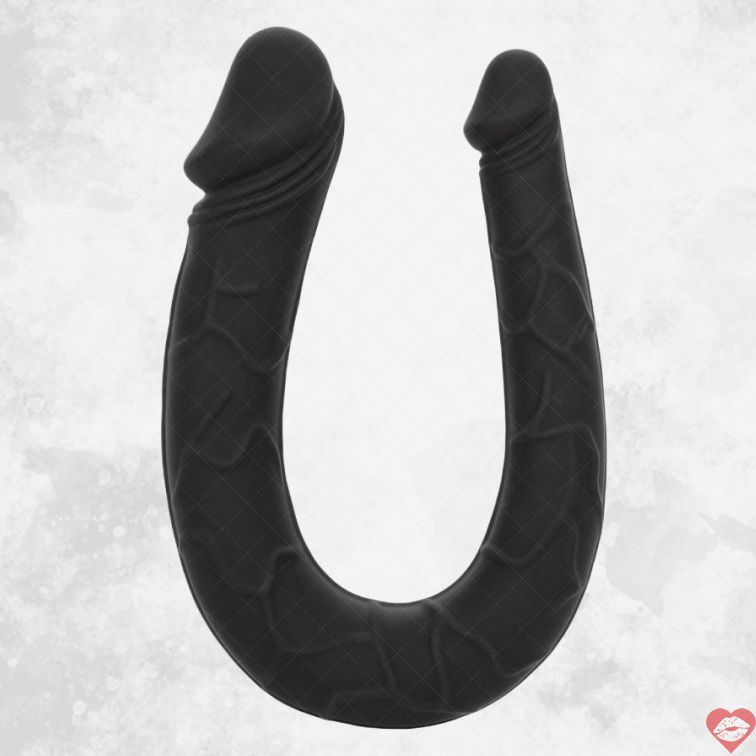 CEN AC/DC Đen – Dildo Kép 34cm Silicone Đỉnh Cao 