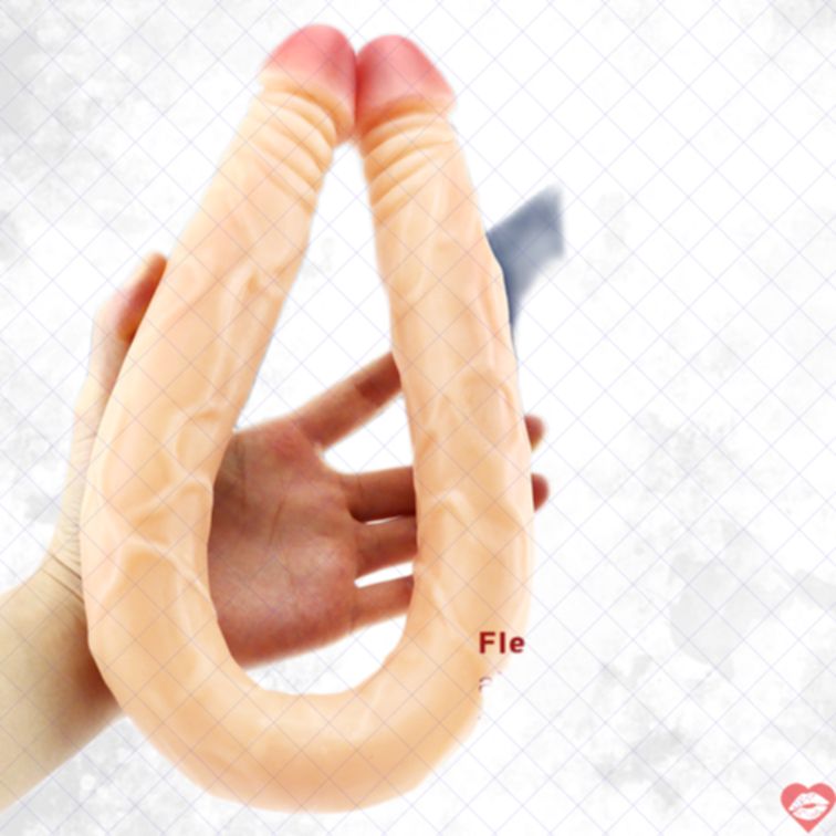 Double End 22 Inch PVC Da Thịt Siêu Dài 