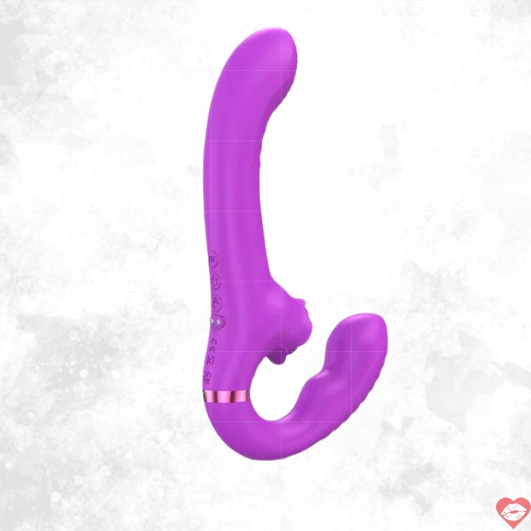 Dildo Đôi Rung Âm Vật Không Dây Bùng Nổ 