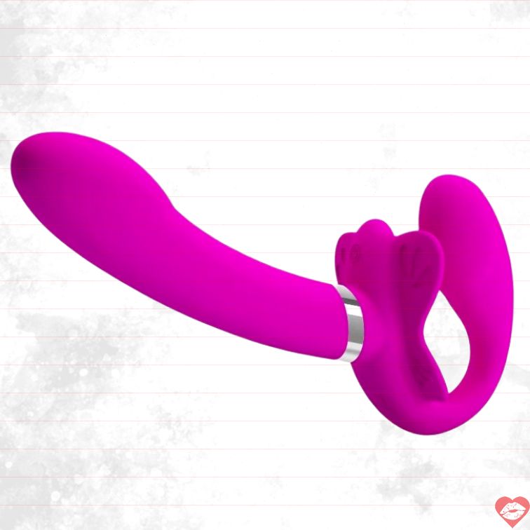 Double Resonance Strapless Dildo Đôi Mềm Vui Lứa 