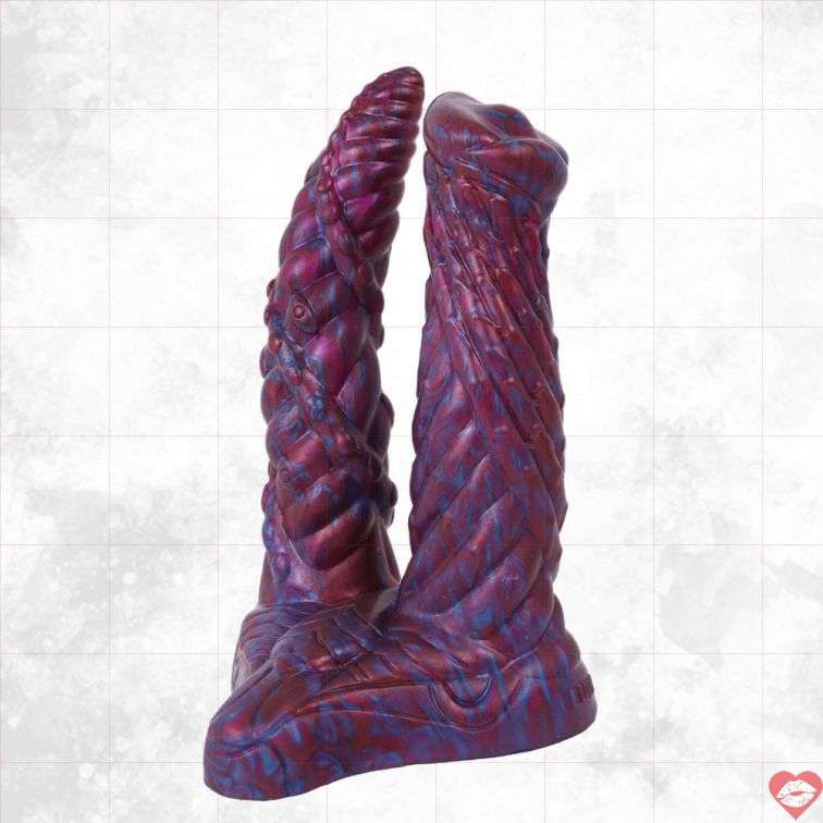 Fantasy Monster Wolf Dildo Kép Sói Thâm Nhập Quái Thú 