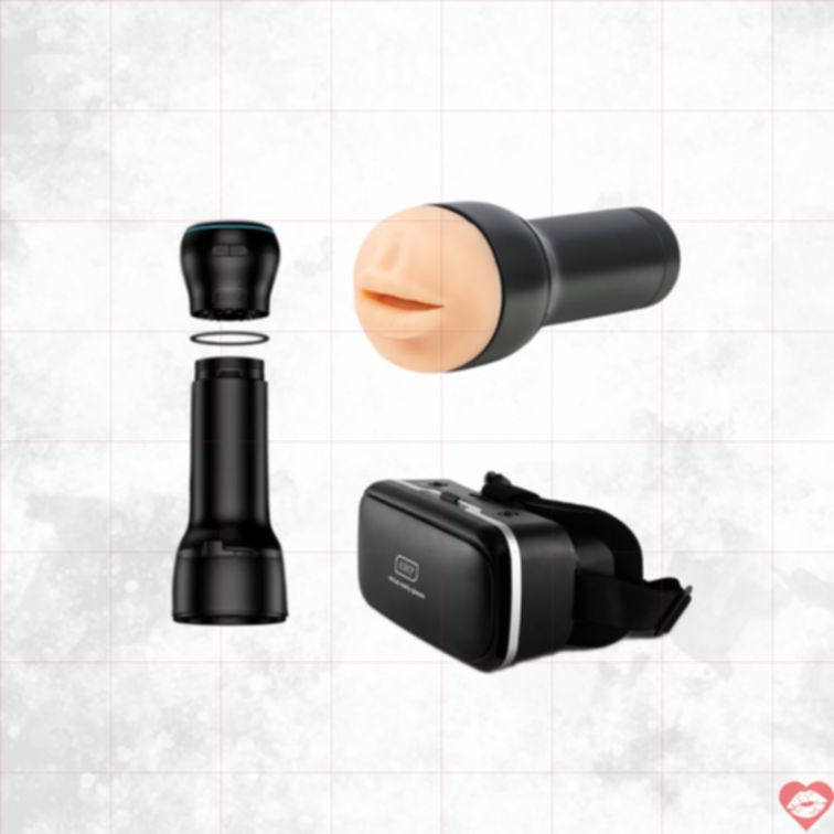 Kiiroo VR Blowjob Bundle Thực Tế Ảo Mút Ảo Đê Mê 