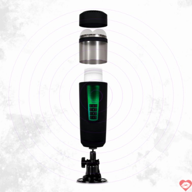 Gender X Stroker Bottle Thrust Spin Âm Thanh Cuồng Nhiệt 