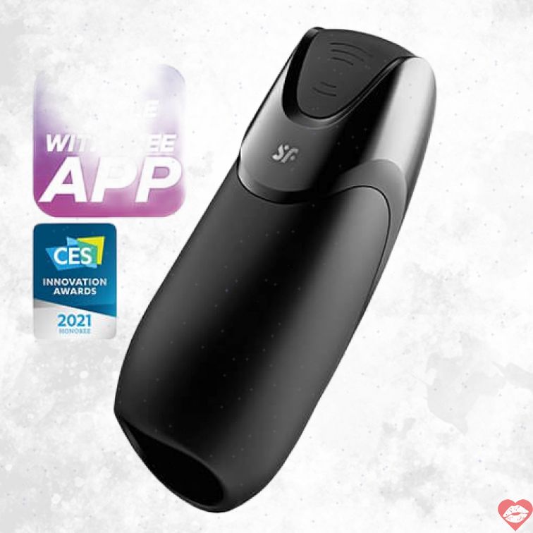 Satisfyer Men Vibration App Remote Rung Mạnh Đỉnh Cao 