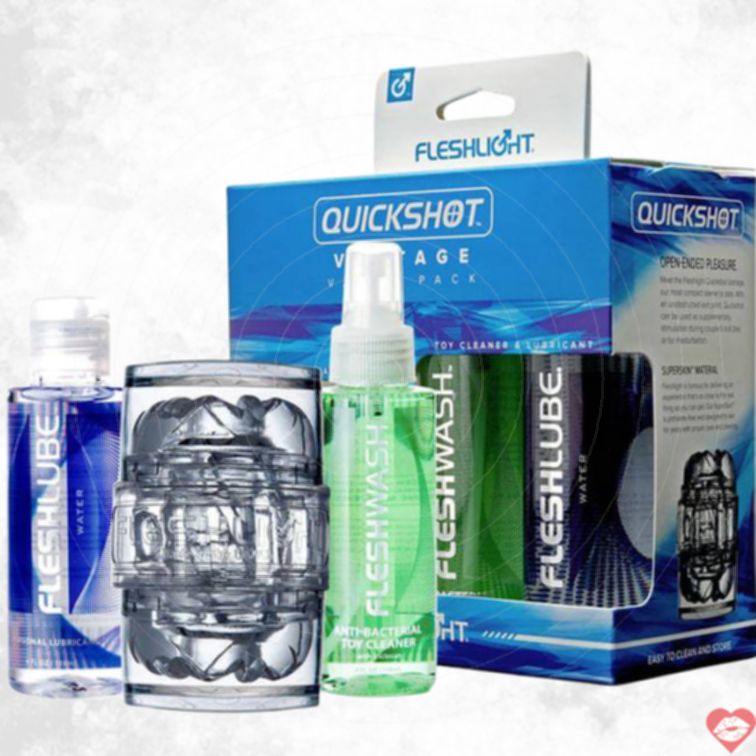 Fleshlight Quickshot Set Lube Vệ Sinh 