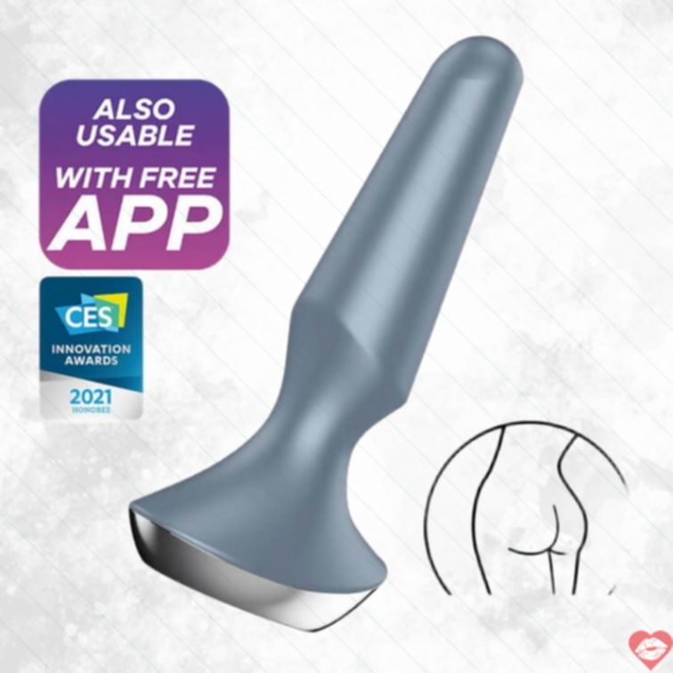 Satisfyer Plug-ilicious App Rung, Hậu Môn Siêu Mạnh 