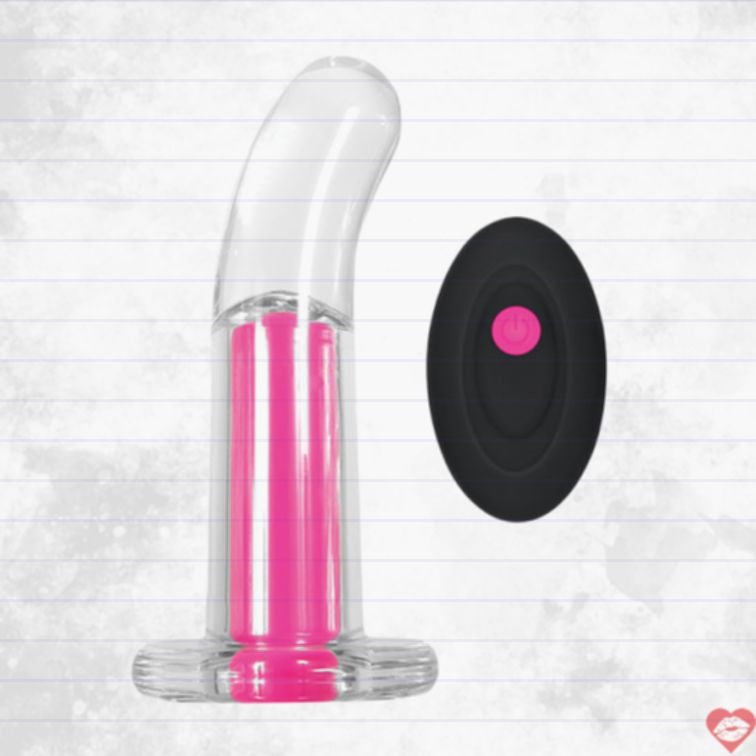 Máy Rung Gender X Pink Paradise, Pha Lê Remote Lấp Lánh 