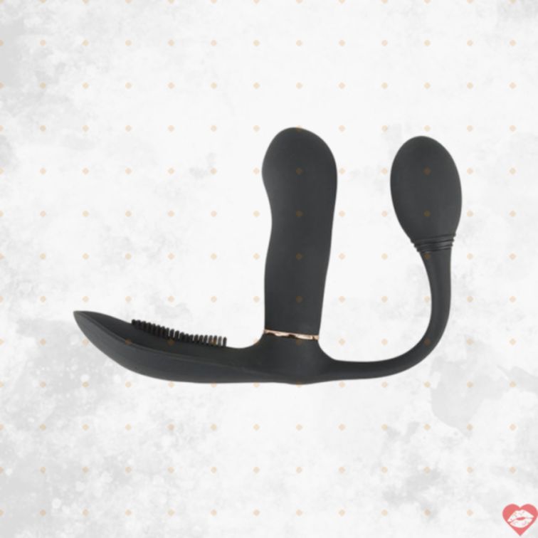 GoGasm Vibrator Quần Lót Pussy Ass 3 Kích Di Động 