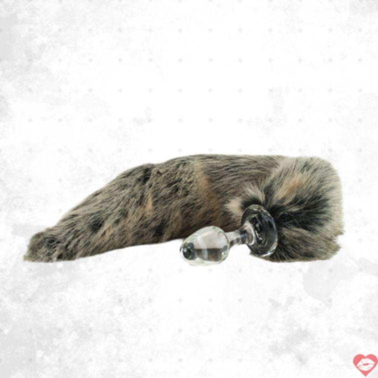 Crystal Minx Wolf Đuôi Xám Sang Trọng Gợi Tình 