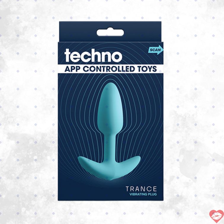 Trance Techno Plug Rung App Silicone Hands-Free 