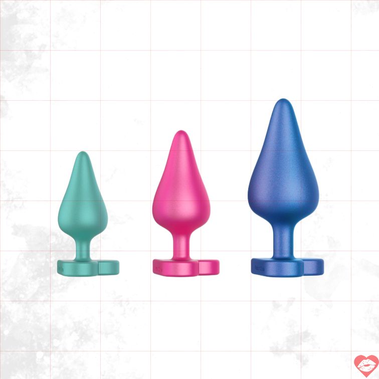 ROMP Luster Kit 3 Plug Silicone Beginner An Toàn Dễ Dàng 