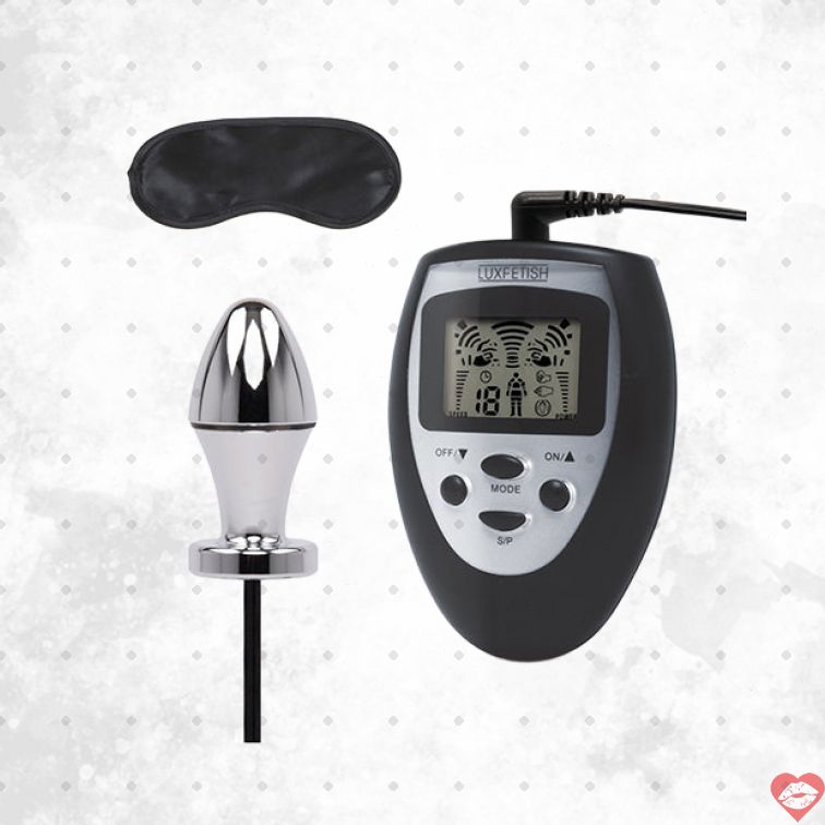 Lux Fetish Shock Plug Giật Remote Anal Điên Cuồng 