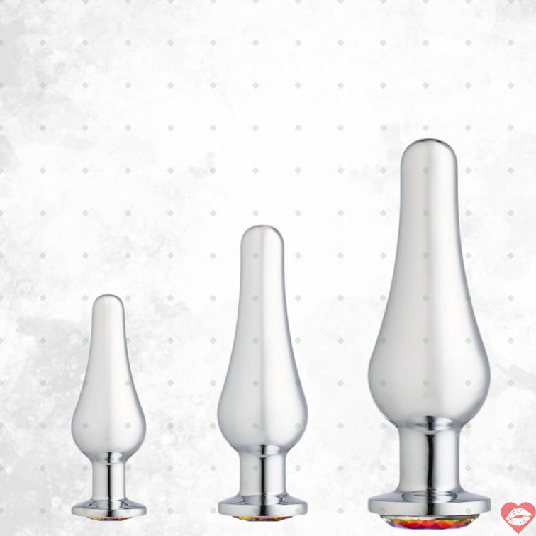 Cloud 9 Anal Plug Bạc Lấp Lánh Cao Cấp[kazanova]​ 