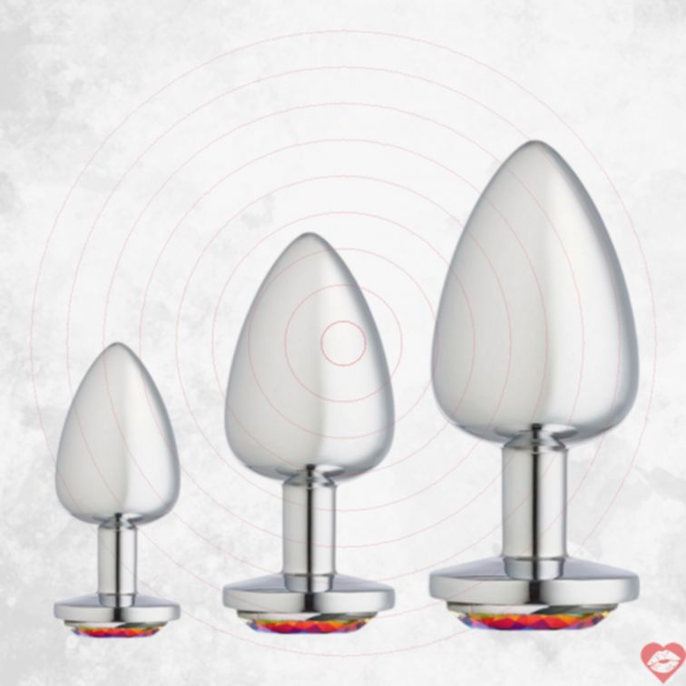 Cloud 9 Chrome Plug Bạc Lấp Lánh Sang Trọng Khoái Lạcdochoius+1 