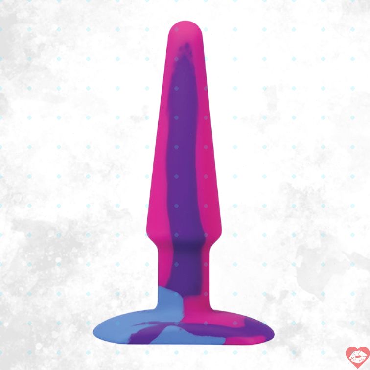 A-Play Groovy Anal Plug Đa Sắc Mềm Thoải Mái Anal 