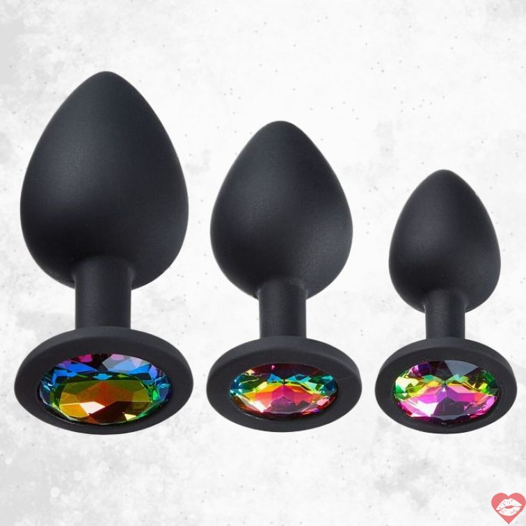 Cloud 9 Plug Đen Silicone Lấp Lánh Khám Phá Mới 