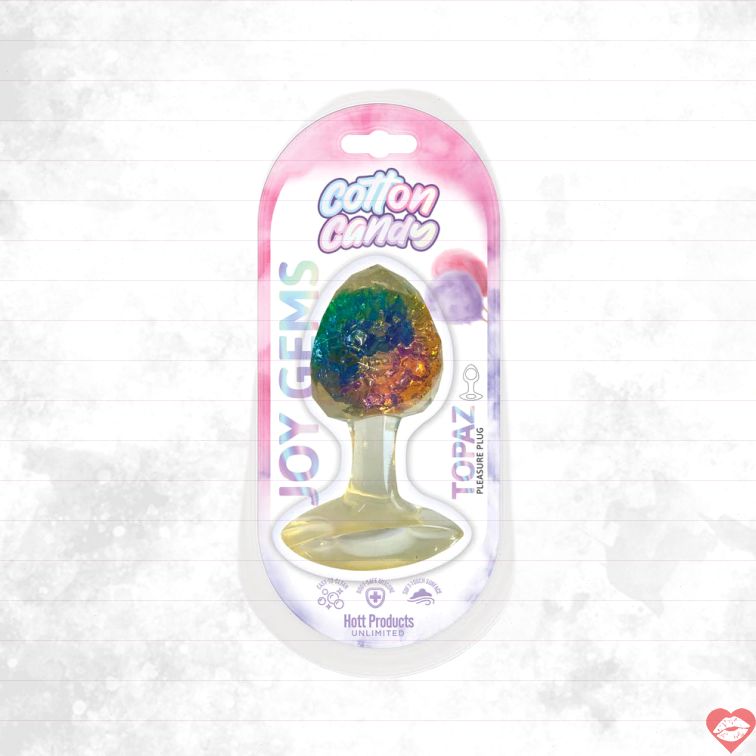 Massage Topaz Cotton Candy Đá Quý Lấp Lánh 