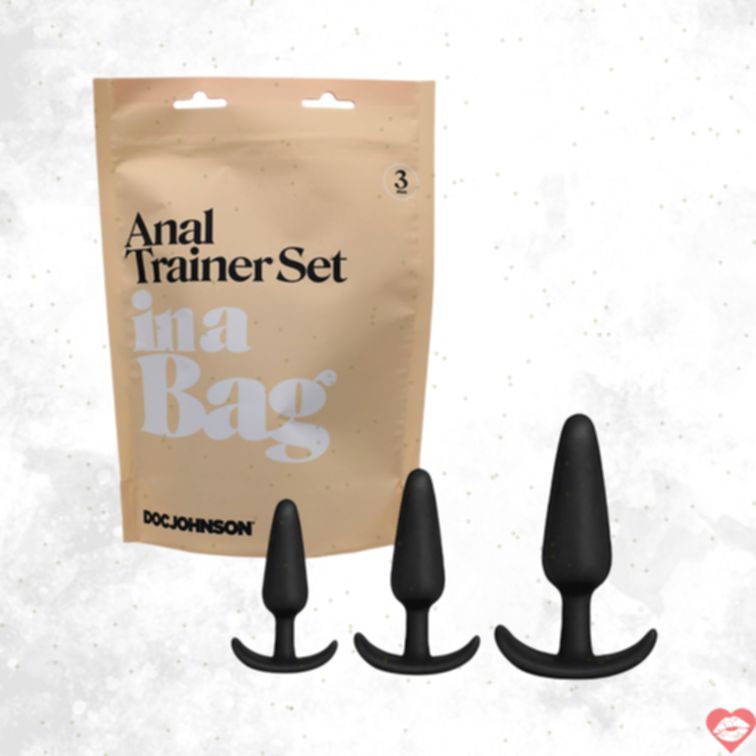 Bộ 3 Nút Anal Doc Johnson An Toàn Mới Siêu Thoải Mái 