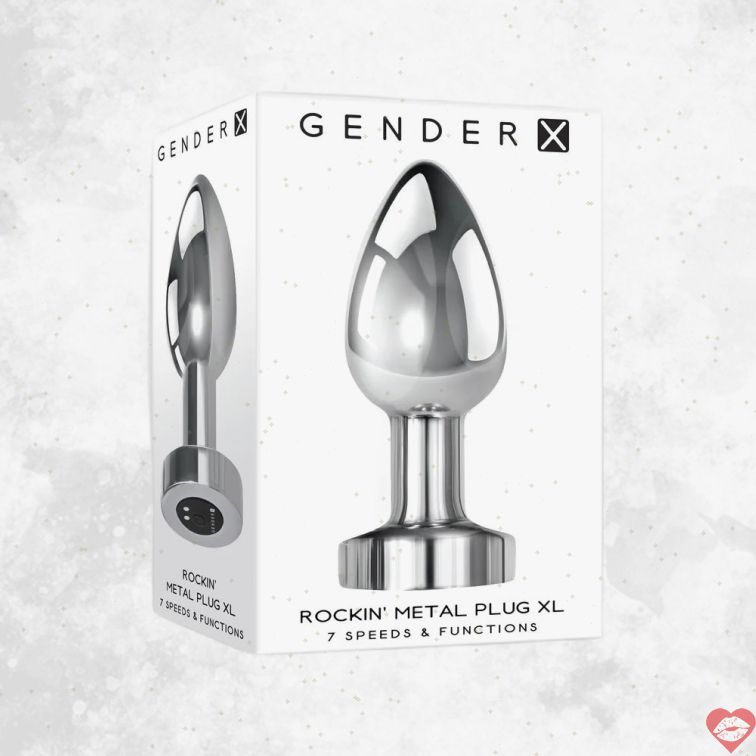 Gender X metal plug rung kim loại sang trọng mạnh 