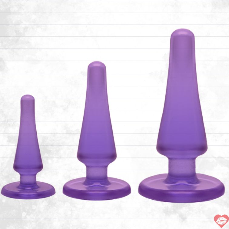 Crystal Jellies Plug Set Mông Mềm An Toàn 