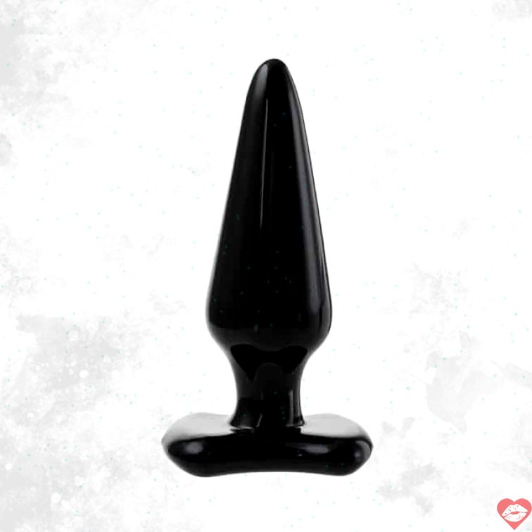Plug Hậu Môn Sexus Glass 4cm Đen Cao Cấp Bền 