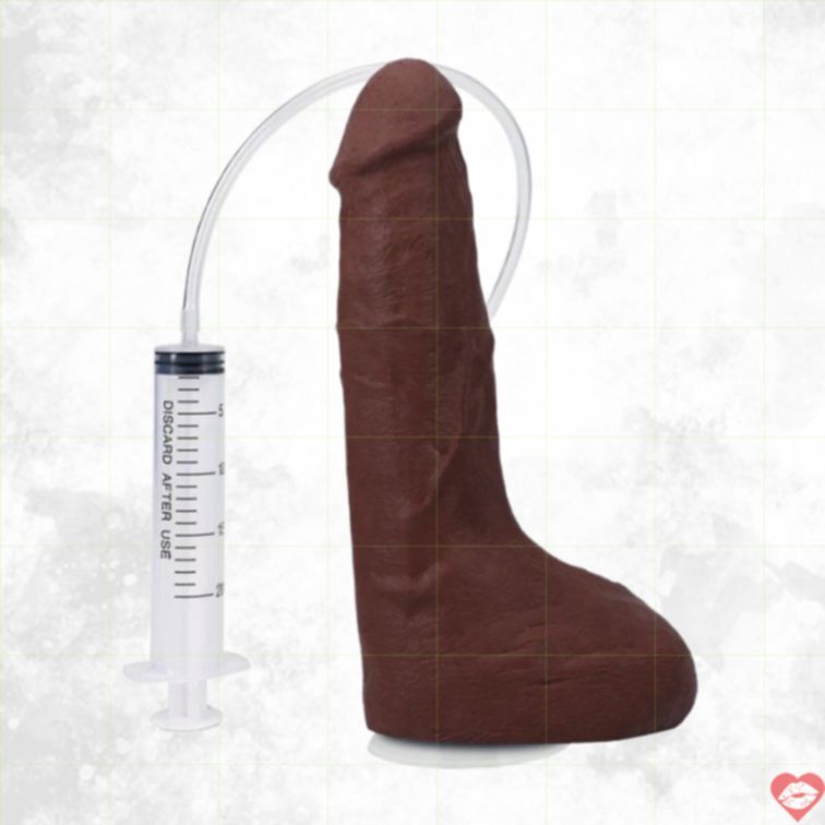 Dildo Thực Tế Phun 24cm Siêu Thật Đỉnh Cao 