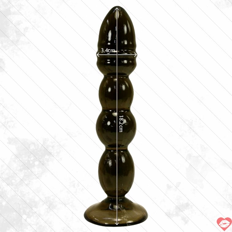 NPG Anal Rod 6 Đen 18cm Nhật, Mịn Màng Thâm Nhập 