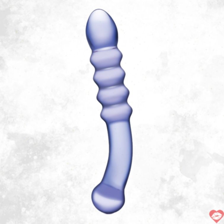 Glas Purple Rain Ribbed Tím Kính Sang Tỏa Sáng 