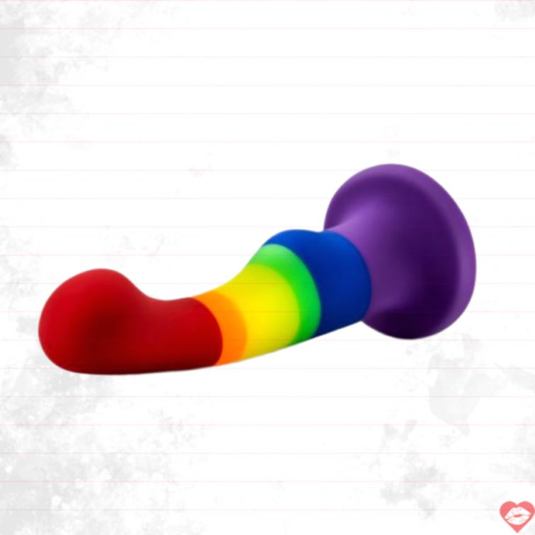 Dildo Blush Pride P1 cầu vồng hareness tự do khoái cảm 