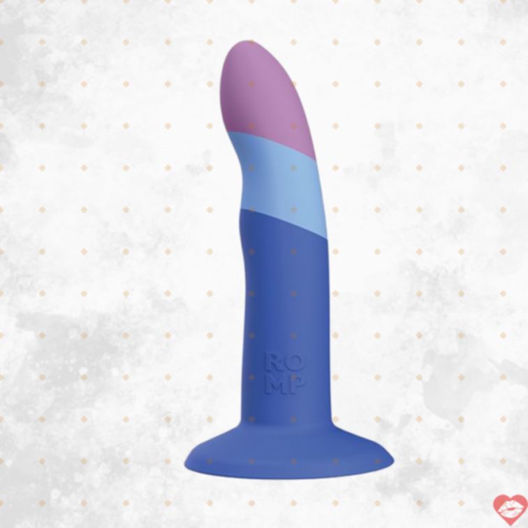 ROMP Piccolo 5.5Inch Silicon Cong Gợn An Toàn Thỏa Mãn 