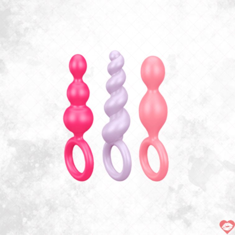 Satisfyer Booty Call Anal Plug Set 3 Miếng Mềm 