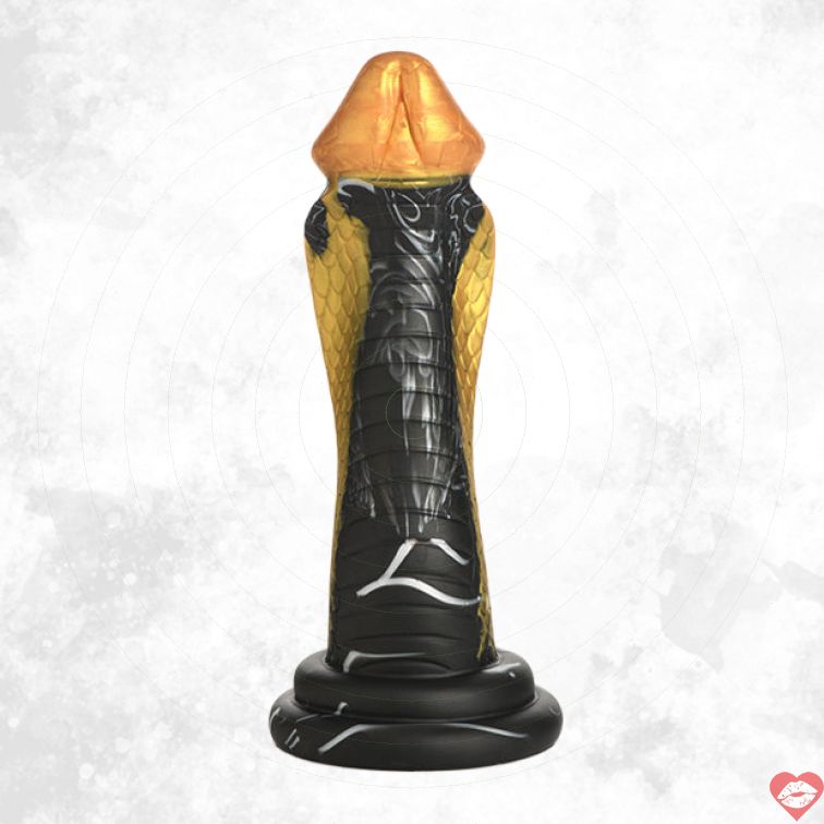 Dildo Golden Mamba Vàng Cong Rắn Mê Hoặc 
