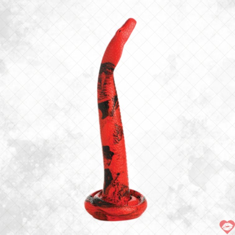Cobra King Creature Cocks Dildo Rắn Dài Uốn Lượn 